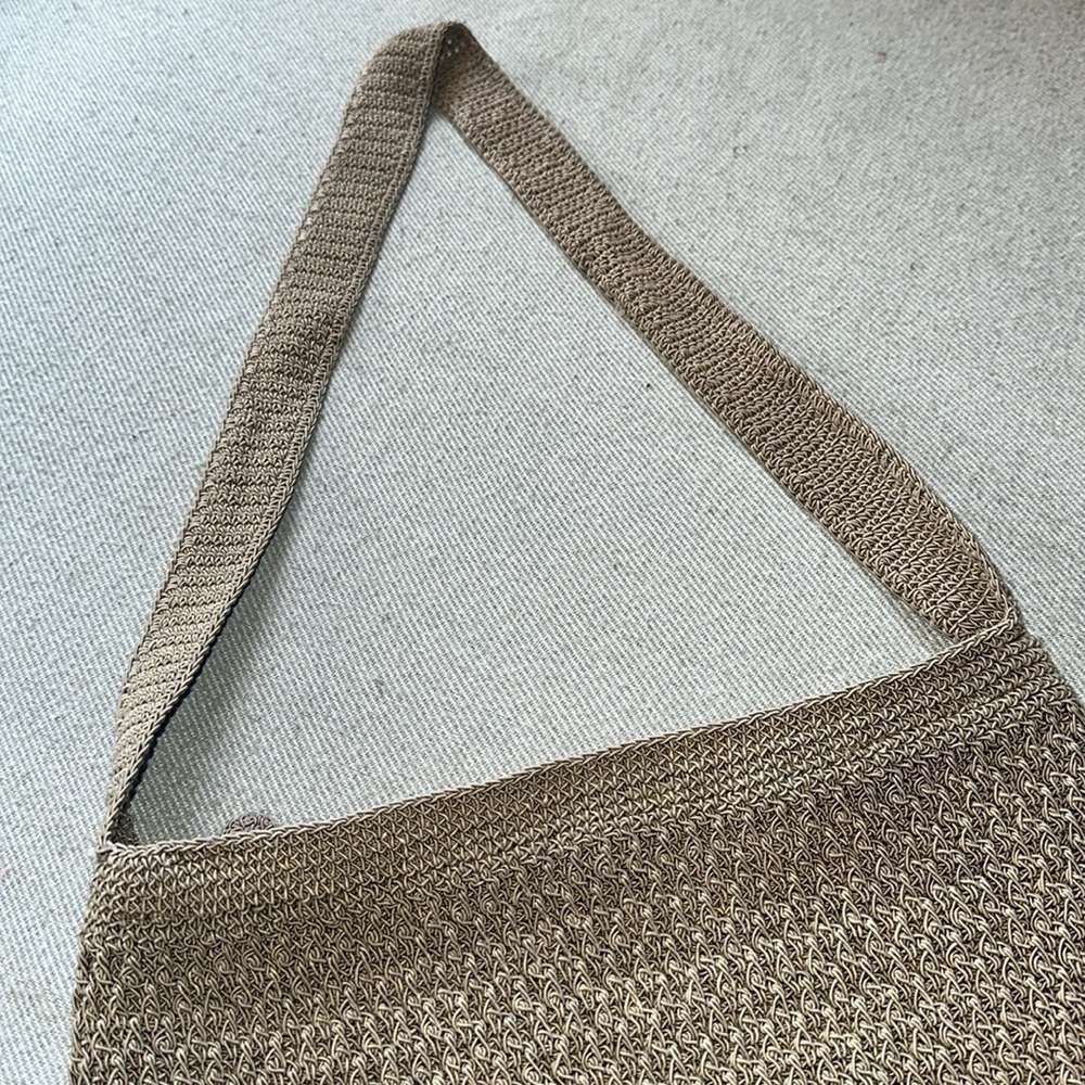 Knit Pattern Shoulder Bag - Picture 2 of 9